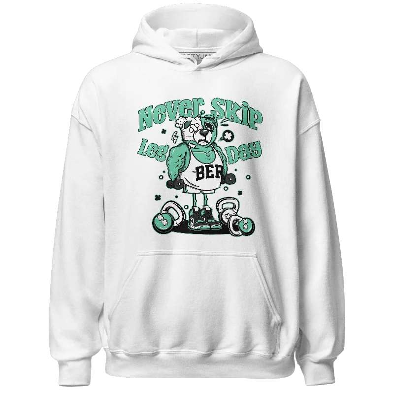 NastyJamz High OG Green Glow 1s Hoodie Match Leg Day BER