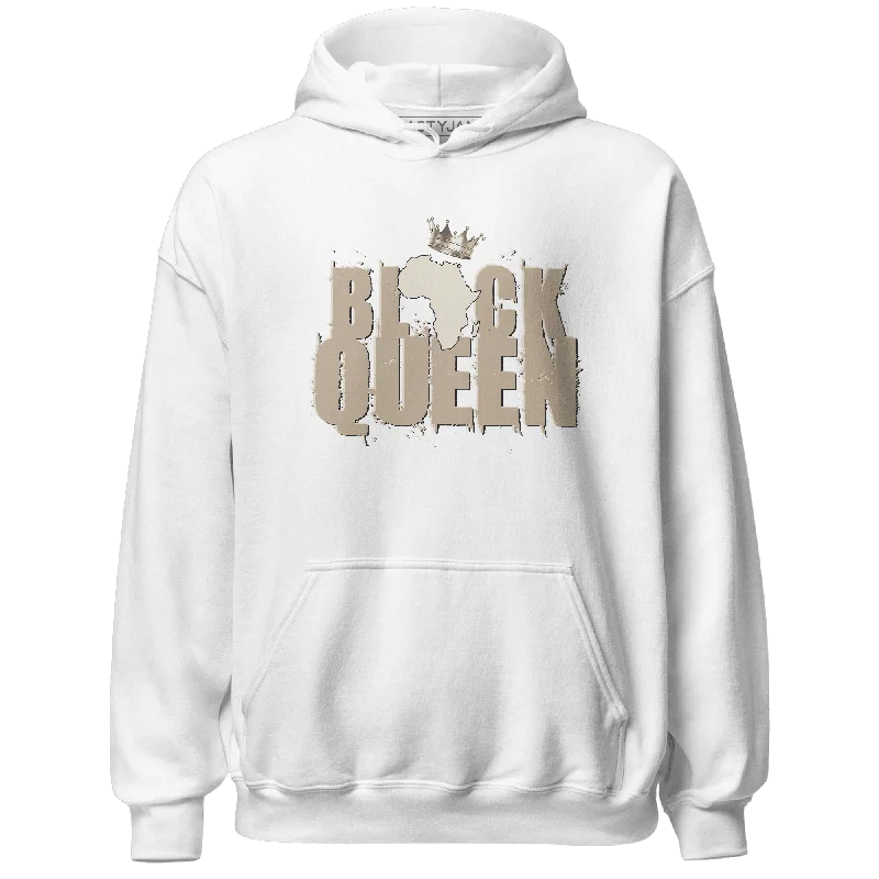 NastyJamz Latte 1s Hoodie Match Black Queen Crown